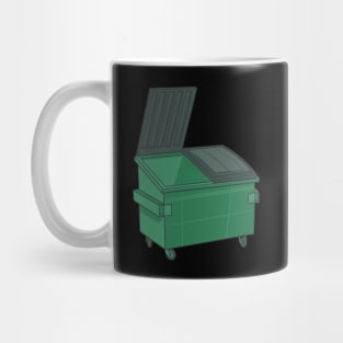 Dumpster Rubbish Bin Mug